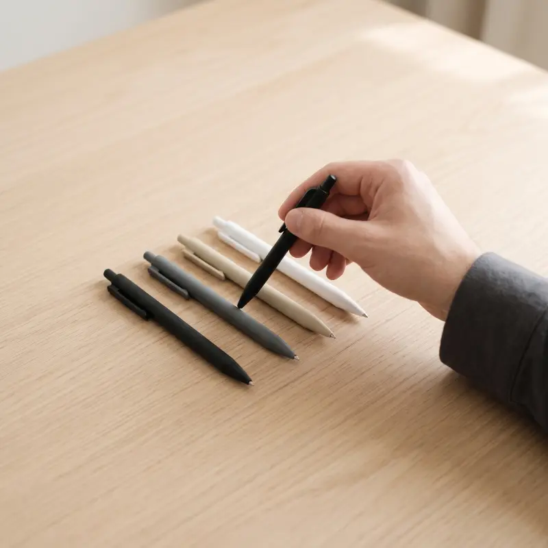 Plastic pennen