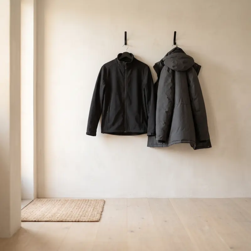 Jassen, softshells en parka's